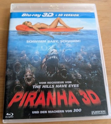 Piranha 3D Blu-ray - Remake - 3D-Disc (auch 2D-fähig)