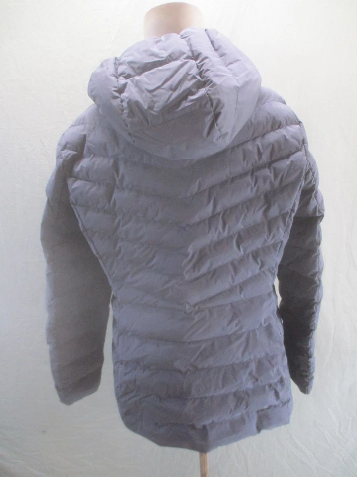 Abrigo acolchado forrado con cremallera completa bolsillos con capucha azul talla XL de 32 grados para mujer 346 Foto 4 de 4