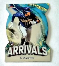Jackson Chourio 2024 Topps Finest Rookie Arrivals Die Cut #A-22