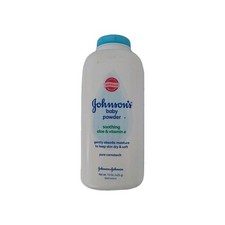 Johnson's Baby Powder Soothing Aloe Vitamin E Cornstarch Mild Soft Skin 15oz New