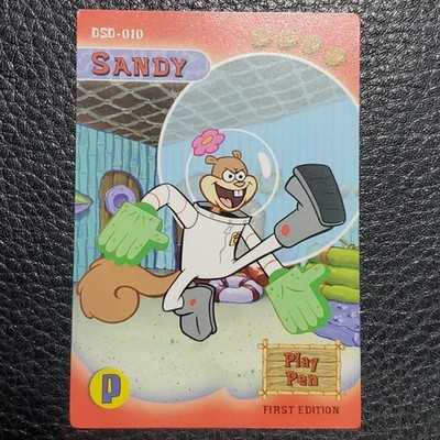 SpongeBob 2003 Upper Deck Card First Edition Sandy Cheeks DSD-010