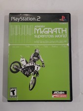 Jeremy McGrath Supercross World (Sony PlayStation 2, PS2) Complete CIB
