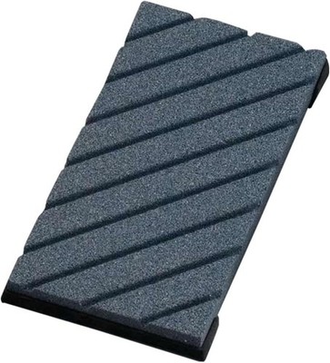Naniwa Lobster Flattening Stone IO-0001 Grooved w/ Rubber Base Japan