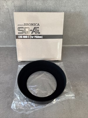 Zenza Bronica SQ-Ai Gegenlichtblende Lens Hood S für PS 50 mm New Old Stock