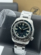 Zelos Hammerhead V3 Titanium Teal Meteorite Dial!– 300M *UNWORN FULL SET!*