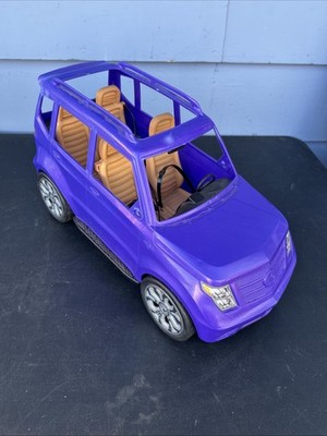 Barbie CADILLAC ESCALADE SUV Purple Doll Car  2016 Missing Side Mirrors