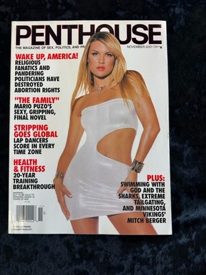 Penthouse Magazine November 2001 