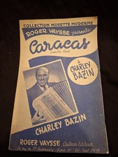 Partition Caracas Charley Bazin Sheet Music