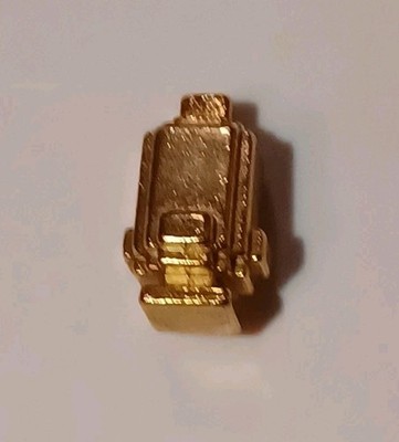 Treasure X Minecraft Golden Bell Gold Dipped Rare Miniature