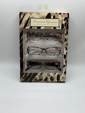 Precision Eyewear 2.50 Premium Tortoise Reading Glasses 3 Pair Box