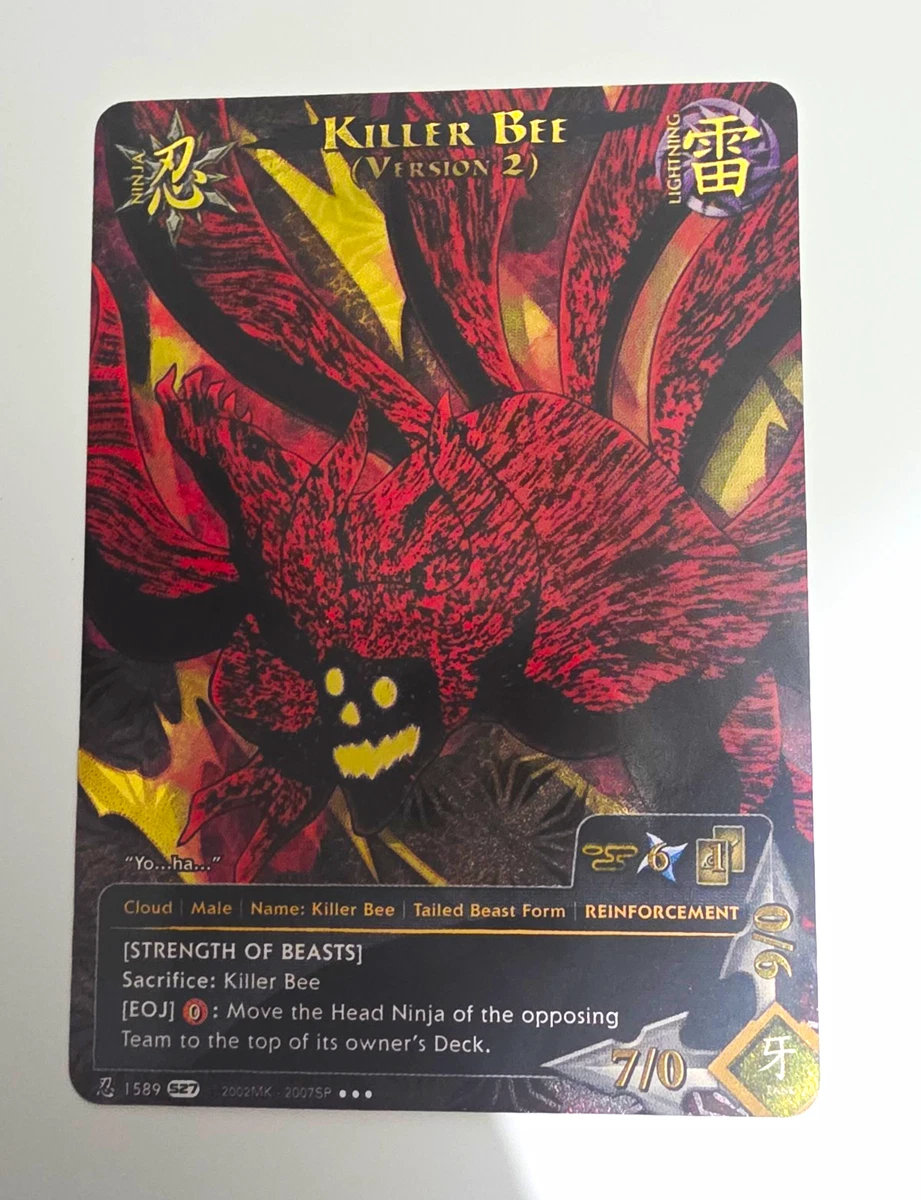 Naruto CCG Bandai Near Mint or Better Individual Trading Card