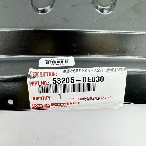 2016 - 2022 LEXUS RX350 RX450H RADIATOR CORE SUPPORT UPPER CENTER TIE BAR OEM - Picture 3 of 3
