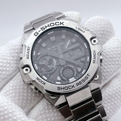 CASIO G-SHOCK GST-B400 Digital Watch Stainless Steel Band