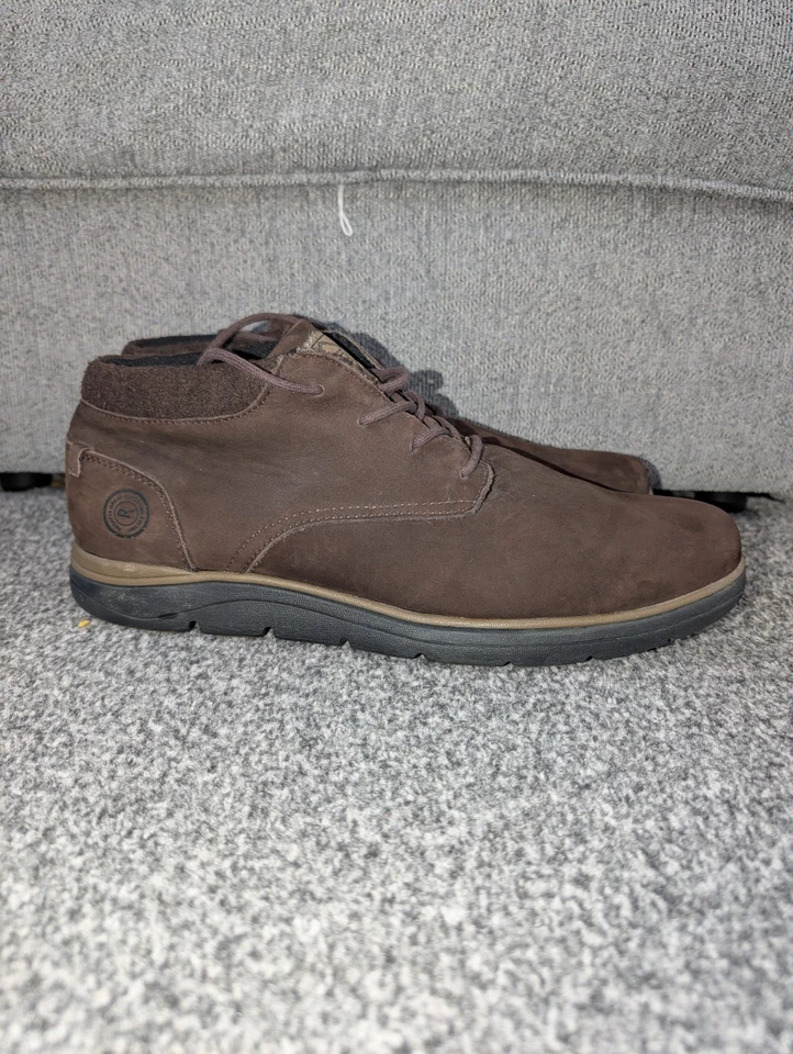 Regatta Brockhurst Nubuck Peat Brown Waterproof Walking Hiking Ankle Boots UK 11 - Image 4 of 4