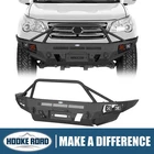 Hooke Road Steel Front Bumper w/Winch Plate & Bull Bar for Lexus GX460 2010-2023
