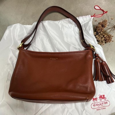 COACH Legacy Shoulder Bag Brown 22x34x8 cm Handle 27 cm Slight