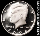 2004-S Silver Kennedy Half Dollar-Choice Gem Proof Lustrous No Reserve #i3128