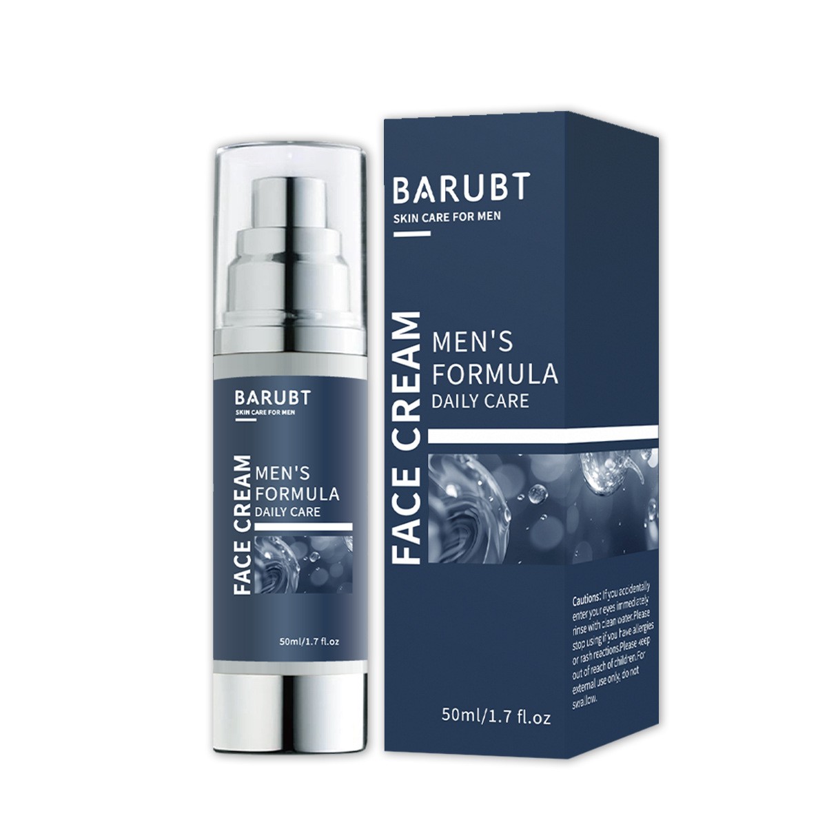 1/2PCS Face Cream For Men 6 In 1 Anti Aging Cream Fights Eye Bags Dark Spots USA