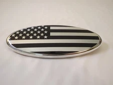 9inch For Ford F-150 F-250 American Flag Front Grille Tailgate Oval Badge Emblem