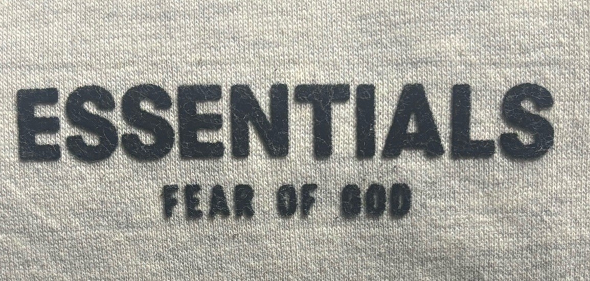 Authentic Fear of God Essentials  Sweater Hoodie light Oatmeal Size Large Men thumbnail 2