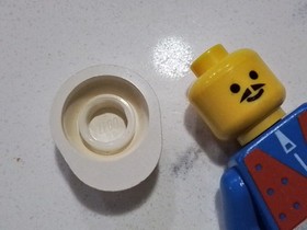 LEGO Red Vest and Zipper Moustache Train Worker Minifigure 4553 trn055