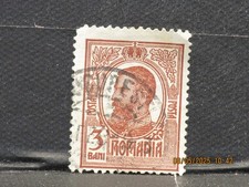 The listing:(1)Used 1909 King Carol I Romania 3Bani-Postage Stamp-MH-See Photos