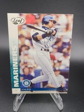 2002 Donruss Leaf Ichiro Suzuki Card #142
