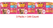 3 Packs Friskies Prime Filets Adult Cat Variety Pack 5.5 Oz 48 Count