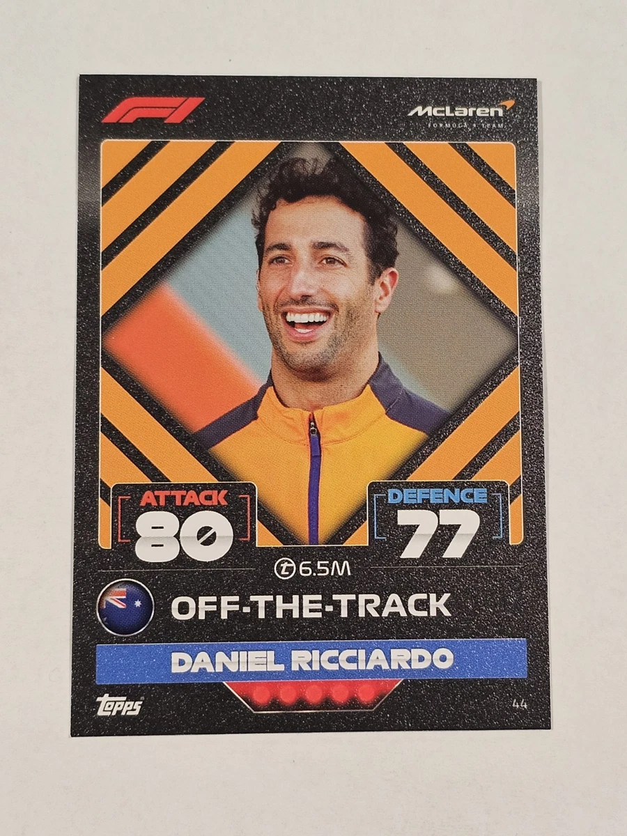 2022 Topps F1 Turbo Attax - Daniel Ricciardo #44 for sale | eBay