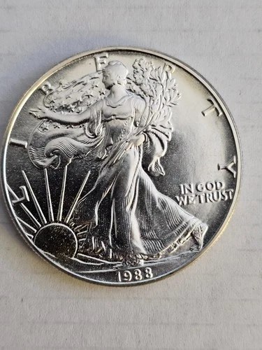 1988 1 oz Silver American Eagle Uncirculated