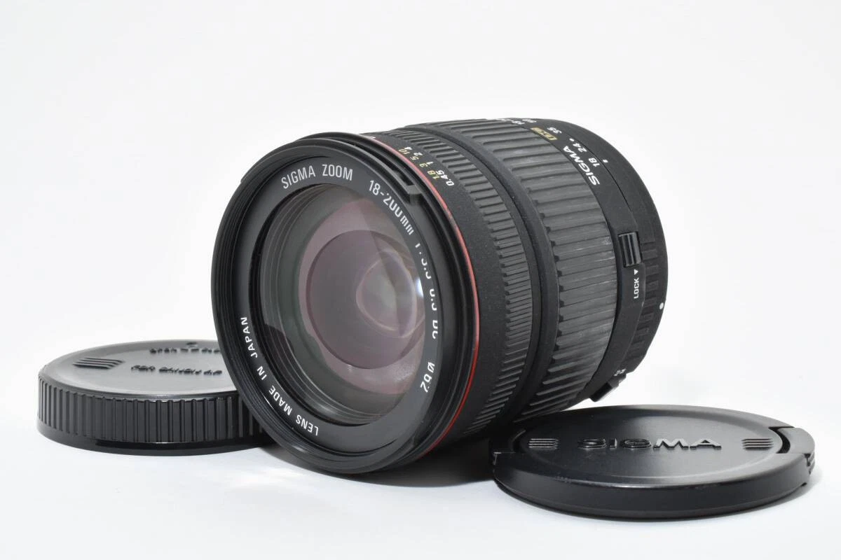 Sigma 18-200mm Focal Camera Lenses for sale | eBay