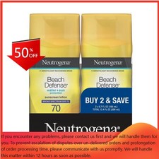 Neutrogena Beach Defense Lotion - Twin Pack - SPF 70: Sun Protection