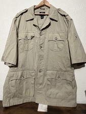 RARE WILLIS & GEIGER -BUSH POPLIN THE LEGEND GRACE KELLY Safari Jacket