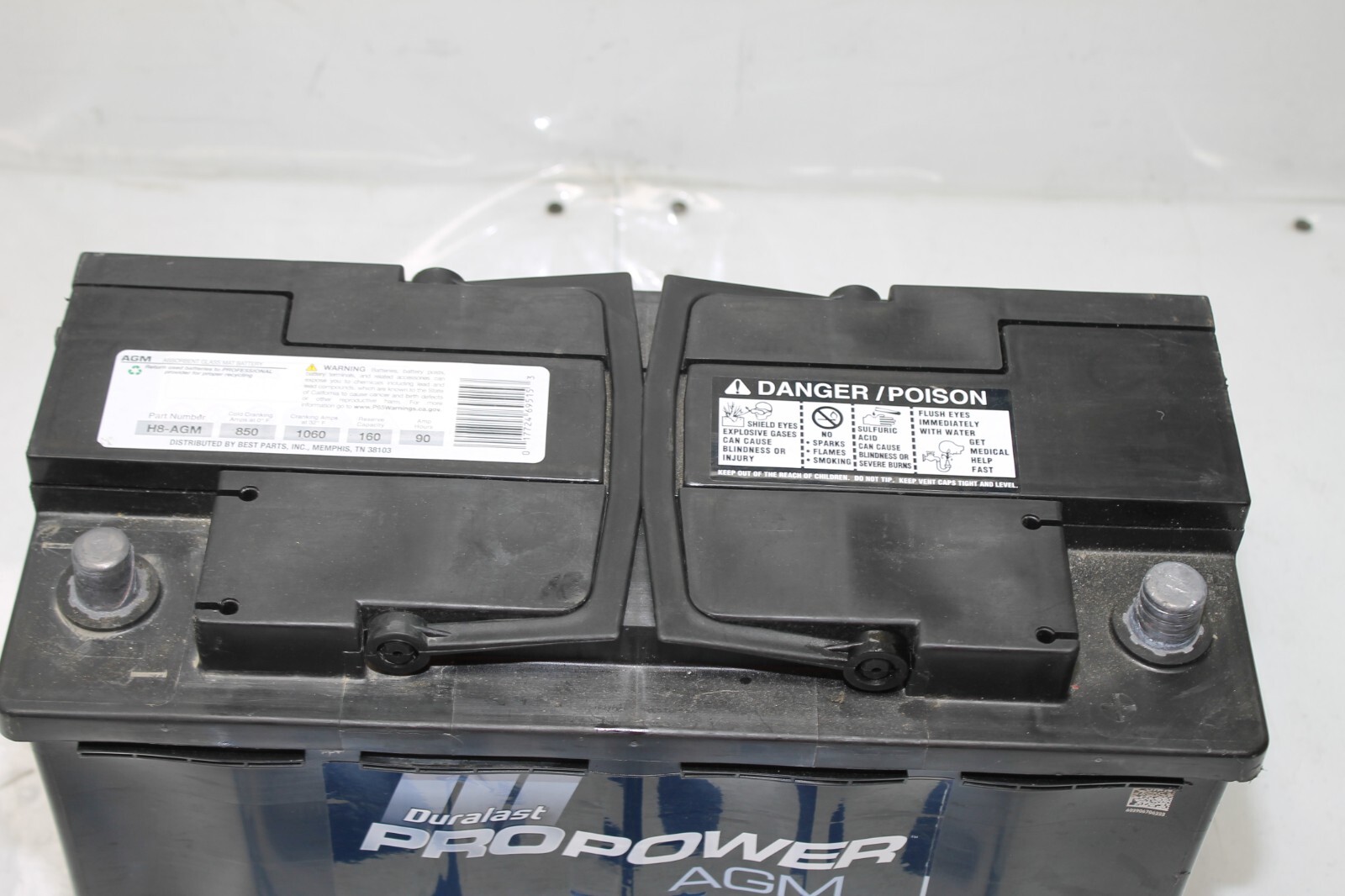 DURALAST PROPOWER AGM BATTERY H8-AGM SYSTEM FITS 15-20 LAMBORGHINI HURACAN
