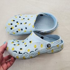 Crocs daisy blue women's 8 men's 6
