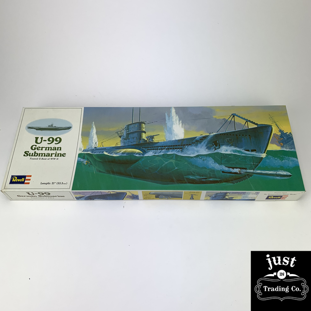 Revell U99 WWII German Submarine Model Kit NOS Unopened for sale online