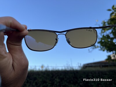 Authentic RAY BAN RB3385 Olympian II Deluxe Sunglasses w