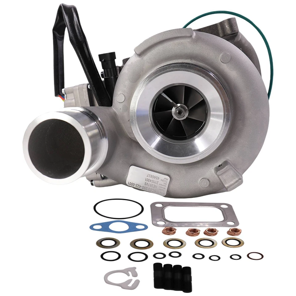 Turbo Turbocharger w/ Actuator Fits Holset HE351VE Dodge Ram 6.7L Cummins Diesel - Изображение 3 из 4