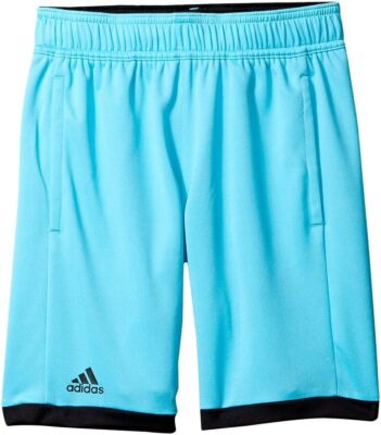adidas Boys` Court Tennis Short Samba Blue and Black, Boy's, Size: Xs