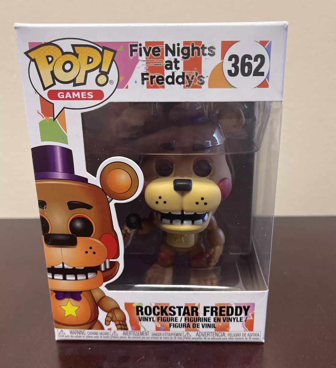  Funko Pop! Games: Five Nights at Freddy's Holiday - Freddy  Fazbear : Toys & Games