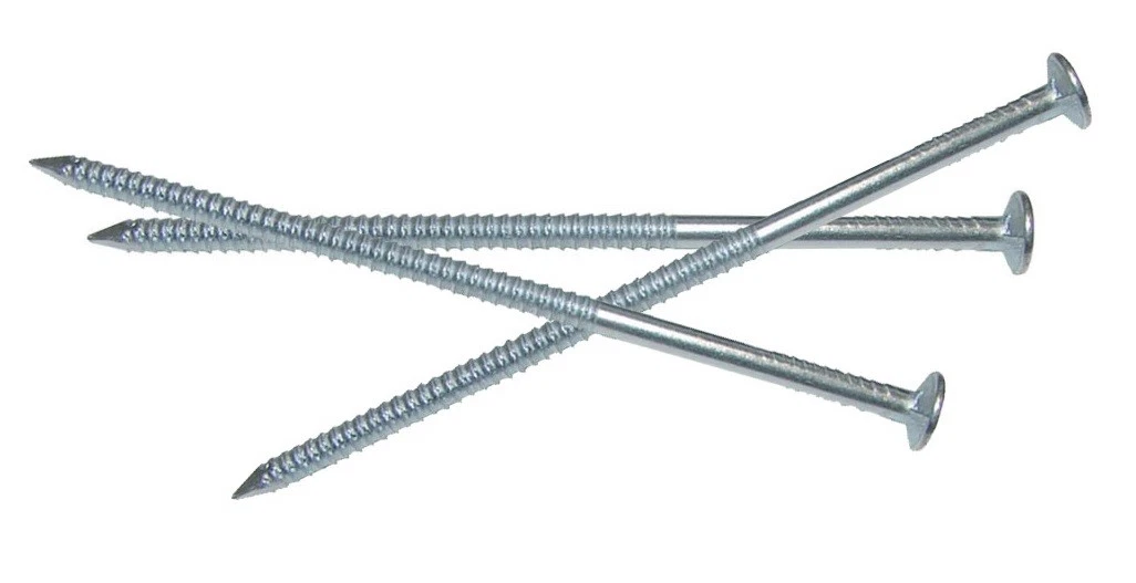 Galvanised Ring Annular Shank Nails Nail Steel Metal High Quality