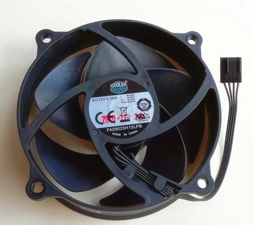 CoolerMaster FA09025H12LPB DC12V 0.36A 4-PIN PWM Cooling Fan