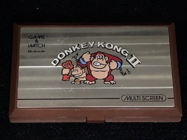Vintage Nintendo DONKEY KONG II Game and Watch Multiscreen 1983