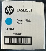 Original Hp Laserjet 131A CF211A Cyan Toner