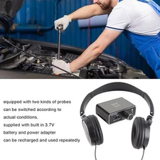 US Plug Underground Water Pipe Leakage Detector Enhanced High Strength Sound Fit