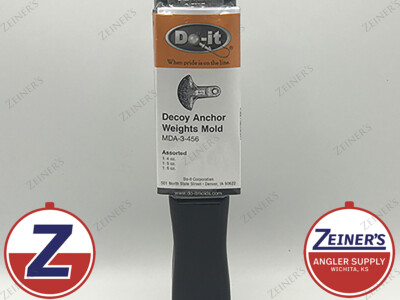 Do It Mold #3309 - Decoy Anchor Lead Mold For 4oz, 5oz, And 6oz Weights
