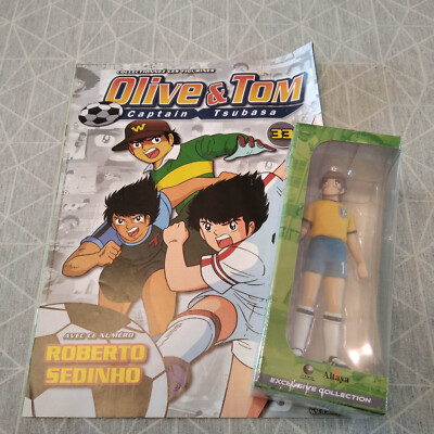 Figurine ALTAYA OLIVE ET TOM CAPTAIN TSUBASA 33 Roberto Sedinho maillot  BRESIL