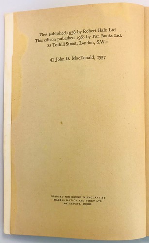 The Price of Murder by John D MacDonald Vintage Fawcett Paperback Crime Thriller - Picture 8 of 12