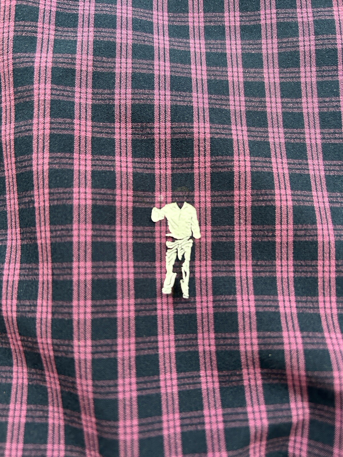 William Murray Button Front Vented Golf Shirt Pla… - image 5