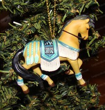 Trail of Painted Ponies, TURQUOISE PRINCESS Ornament 6007403 2019